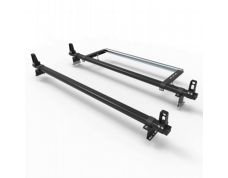 Mercedes Vito Roof Rack Aluminium Stealth 2 bar with load stops & roller (DM69LS+A30)