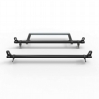 Mercedes Vito Roof Rack Aluminium Stealth 2 bar with load stops & roller (DM69LS+A30)