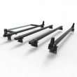 Mercedes Vito Roof Rack Aluminium Stealth 4 bar with load stops & roller (DM70LS+A30)