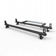 Nissan NV200 Roof Rack Aluminium Stealth 2 bar with load stops and roller (DM58LS+A30)