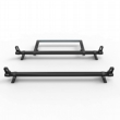 Nissan NV200 Roof Rack Aluminium Stealth 2 bar with load stops and roller (DM58LS+A30)