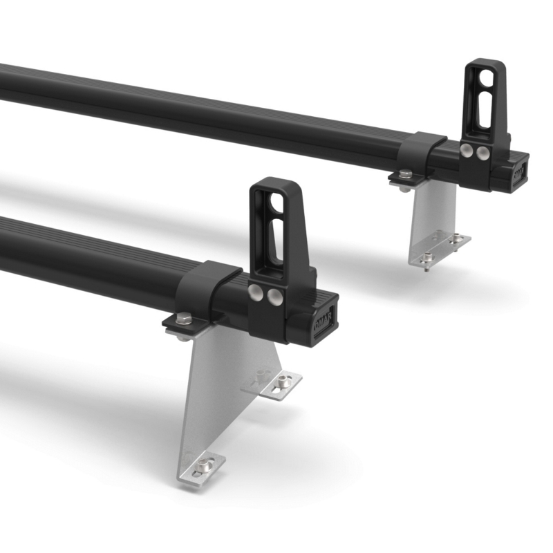 Peugeot Bipper Roof rack ALUMINIUM Stealth 2 bar Load Stops (DM61LS), DM61LS Bipper, Dmar