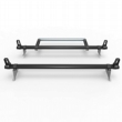 Peugeot Bipper Roof rack ALUMINIUM Stealth 2 bar with load stops and roller (DM61LS+A30)