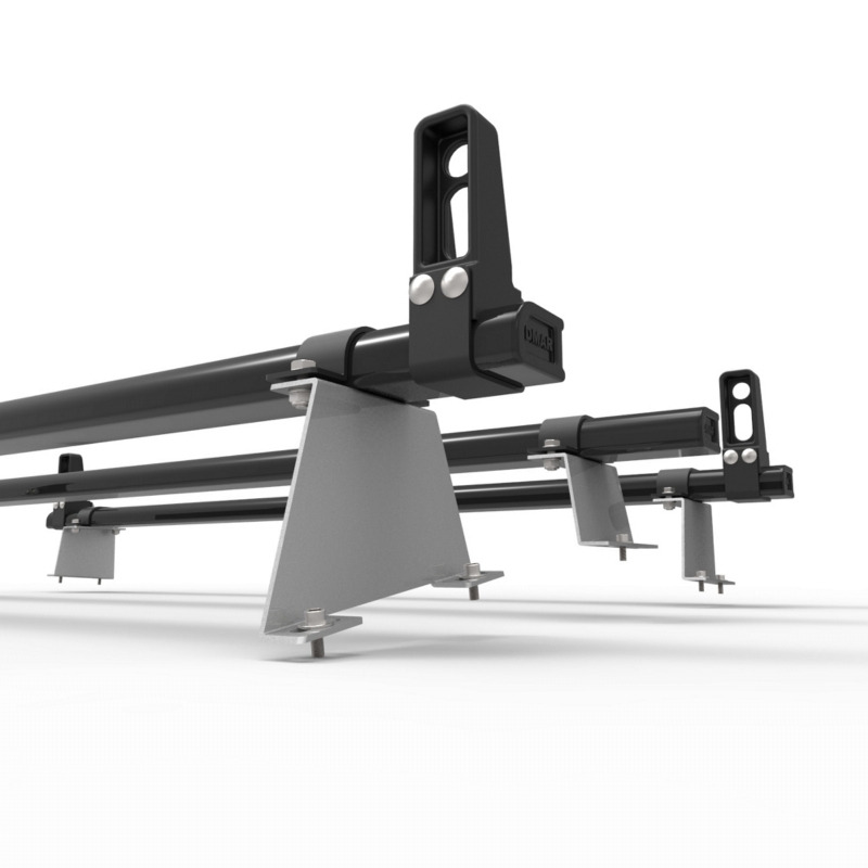 Peugeot Bipper Roof rack ALUMINIUM Stealth 3 bar with Load Stops (DM62LS) DM62LS Bipper Demar UK