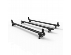 Peugeot Expert Roof Rack Bars 2016 onwards ALUMINIUM Aero-Pro 3 bar Load Stops (DM128LS)