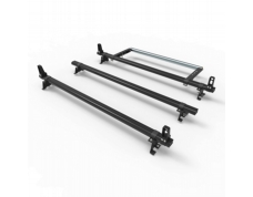 Toyota Proace Roof Rack Bars 2016 onwards Stealth 3 bar Load Stops and Rear Roller (DM128LS+A30)