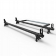 Toyota Proace Roof Rack bars 2016 onwards ALUMINIUM Stealth 2 bar Load Stops and Rear Roller (DM127LS+A30)