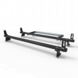 Vauxhall Combo Roof Rack Stealth ALUMINIUM 2 bar load stops & roller 2012-2018 model (DM501LS+A30)