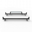 Vauxhall Combo Roof Rack Stealth ALUMINIUM 2 bar load stops & roller 2012-2018 model (DM501LS+A30)