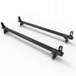 Vauxhall Combo Roof Rack Stealth ALUMINIUM 2 bar Load Stops 2012-2018 model vans (DM501LS)