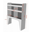 Renault Trafic Plywood Van Racking - Shelving Unit - WR1