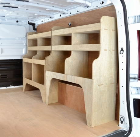 Renault Trafic Plywood Van Racking - Shelving Package - WRK9.11
