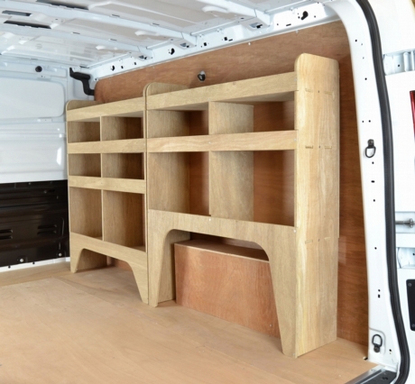 Nissan NV300 Plywood Van Racking - Shelving Package - WRK1.3