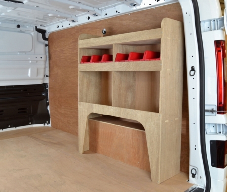 Nissan NV300 Plywood Van Racking - Shelving Unit - WR2