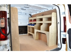 Vauxhall Vivaro Plywood Van Racking - Shelving Package (2001-2019 model vans)- WRK2.9.12