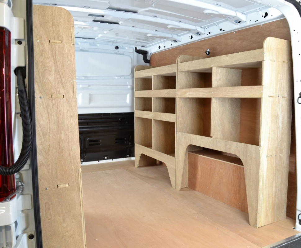 plywood van shelving plans