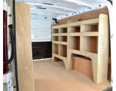 Vauxhall Vivaro Plywood Van Racking - Shelving Package (2001-2019 model vans) - WRK1.1.3