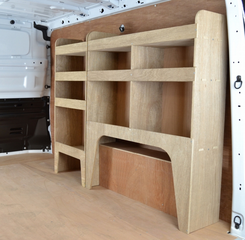 vivaro van racking