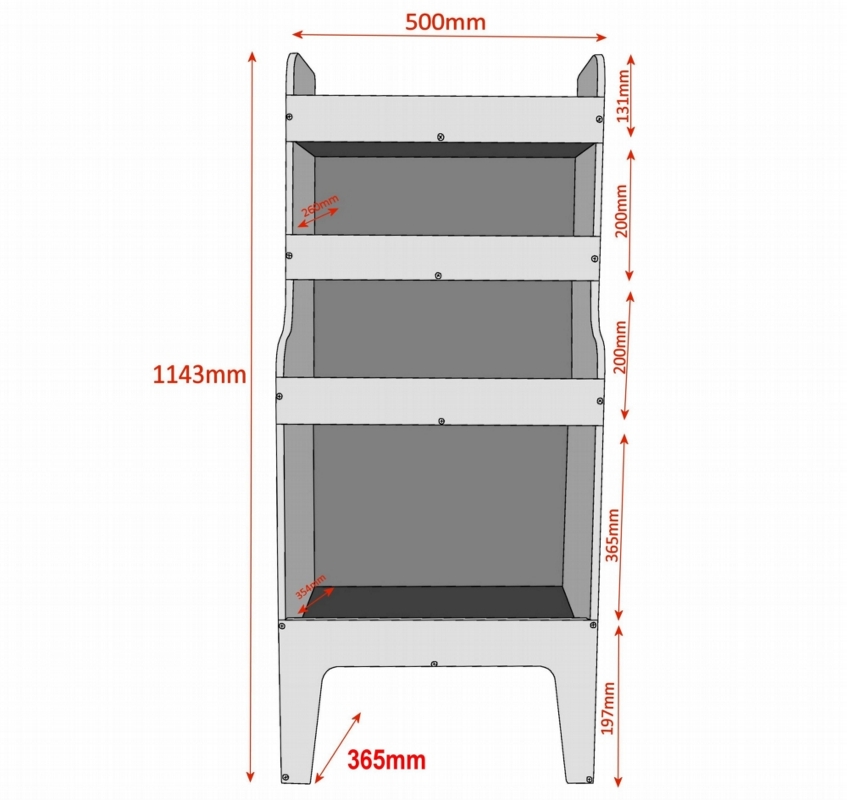 Ford van shelves #6