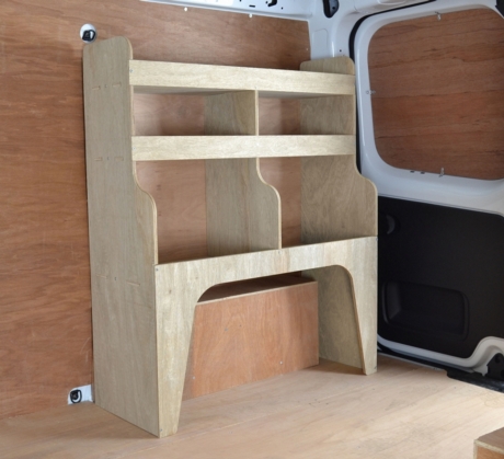 Vauxhall Vivaro (2001-2019 model vans) Plywood Van Racking - Shelving Unit - WR9