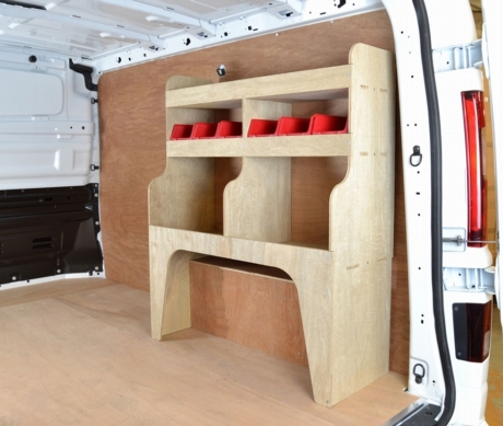 Renault Trafic Plywood Van Racking - Shelving Unit - WR10