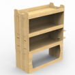 Vauxhall Vivaro Plywood Van Racking (2001- 2019 model vans) - Shelving Unit - WR13