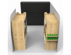 Vauxhall Vivaro Plywood Van Racking  BOTH SIDES - Shelving Units (2001-2019 model vans)  - WRK13.13