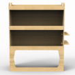 Vauxhall Vivaro Plywood Van Racking  BOTH SIDES - Shelving Units (2001-2019 model vans)  - WRK13.13