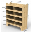 Vauxhall Vivaro Plywood Van Racking DRIVERS SIDE - Shelving Units (2001-2019 model vans)  - WRK13.67