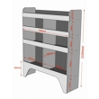 Ford Transit Plywood Van Racking - Shelving Package - WRK1.1.4