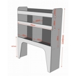 Mercedes Sprinter Plywood Van Racking-Shelving Unit - WR1