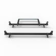 Toyota Proace City Roof Rack ALUMINIUM Stealth 2 Bar & Load Stops & Roller (DM129LS+A30)