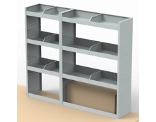 Mercedes Sprinter Steel Van Racking 1.5m Tall Shelving Package - HSK13.15