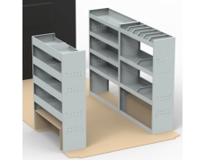 Peugeot Boxer MWB Steel Van Racking 1.5m Tall Shelving Package - HSK13.5.5