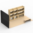 Mercedes Sprinter Plywood Van Racking 1.5m Tall Shelving Package - HRK1.5.5