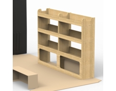 Mercedes Sprinter Plywood Van Racking 1.5m Tall Shelving Package - HRK2.2