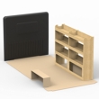 Volkswagen Crafter Plywood Van Racking 1.5m Tall Shelving Package - HRK2.2