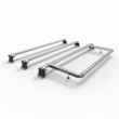 Vauxhall Vivaro  3 bar roof rack - rear roller 2001-14 model (AT9+A30)