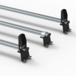 Renault Trafic  3 bar roof rack - load stops 2001-14 model (AT9LS)