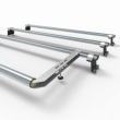 Nissan Primastar 3 bar roof rack - rear roller 2001-14 model (AT9+A30)