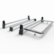 Nissan Primastar 3 bar roof rack - load stops - rear roller 2001-14 model (AT9LS+A30)