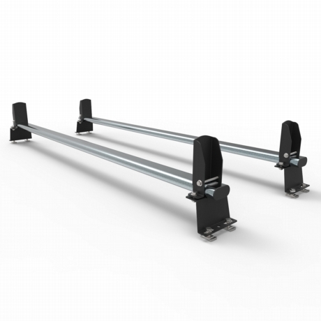 Nissan Primastar 2 bar roof rack + load stops - 2001-14 model (AT19LS)