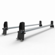 Nissan Primastar 2 bar roof rack + load stops - 2001-14 model (AT19LS)