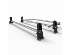 Vauxhall Vivaro  2 bar roof rack - load stops - rear roller 2001-14 model (AT19LS+A30)