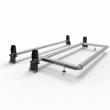 Vauxhall Vivaro  2 bar roof rack - load stops - rear roller 2001-14 model (AT19LS+A30)