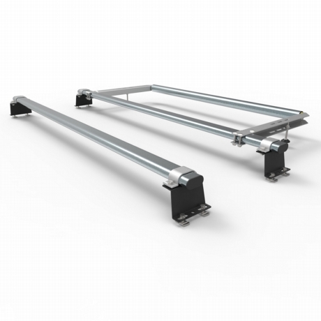 Vauxhall Vivaro  2 bar roof rack - rear roller 2001-14 model (AT19+A30)
