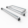 Vauxhall Vivaro  2 bar roof rack - rear roller 2001-14 model (AT19+A30)