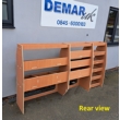 Volkswagen Transporter T5 T6 LWB L2 van racking Shelving plywood unit fits offside - WRK15.8.80