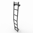 Ford Transit rear door ladder (for medium & high roof vans) - 7 Rung Ladder - DL