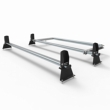 Nissan NV300 Aero Tech 2 bar roof rack load stops rear roller (AT114LS+A30)